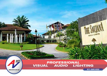 Saujana Hotel choose AVEM to supply Audiocenter Line Array system to its auditorium